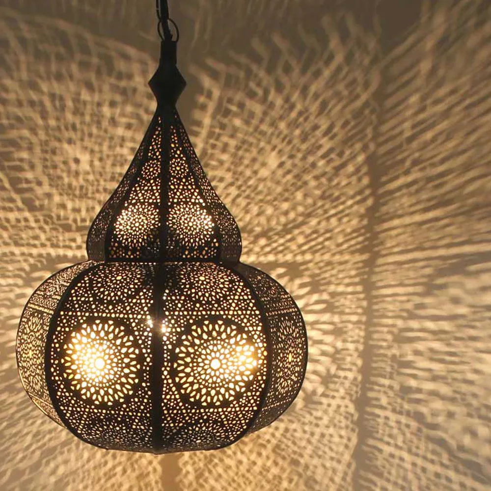 Oosterse lamp Taza zwart