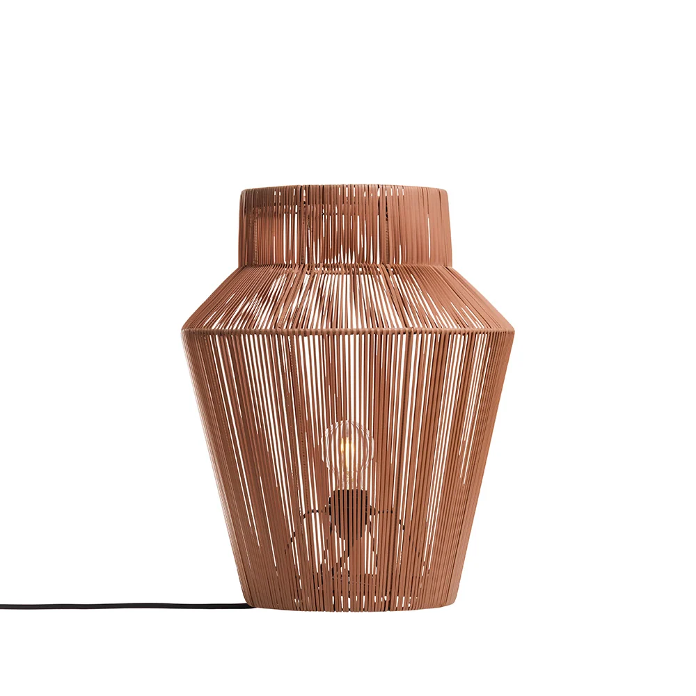 Originalhome lampenkap gerecycled Lampion no 1 - terracotta - M