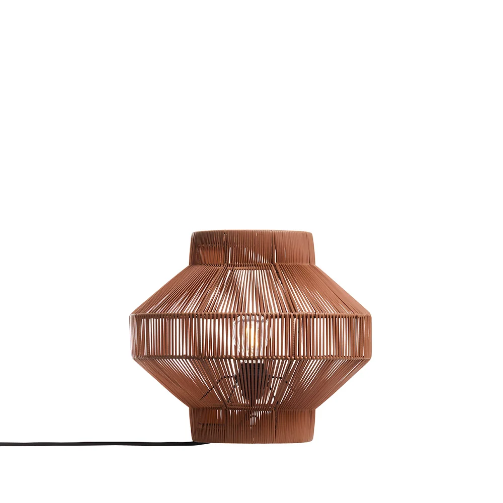 Originalhome lampenkap gerecycled Lampion no 2 - terracotta - S