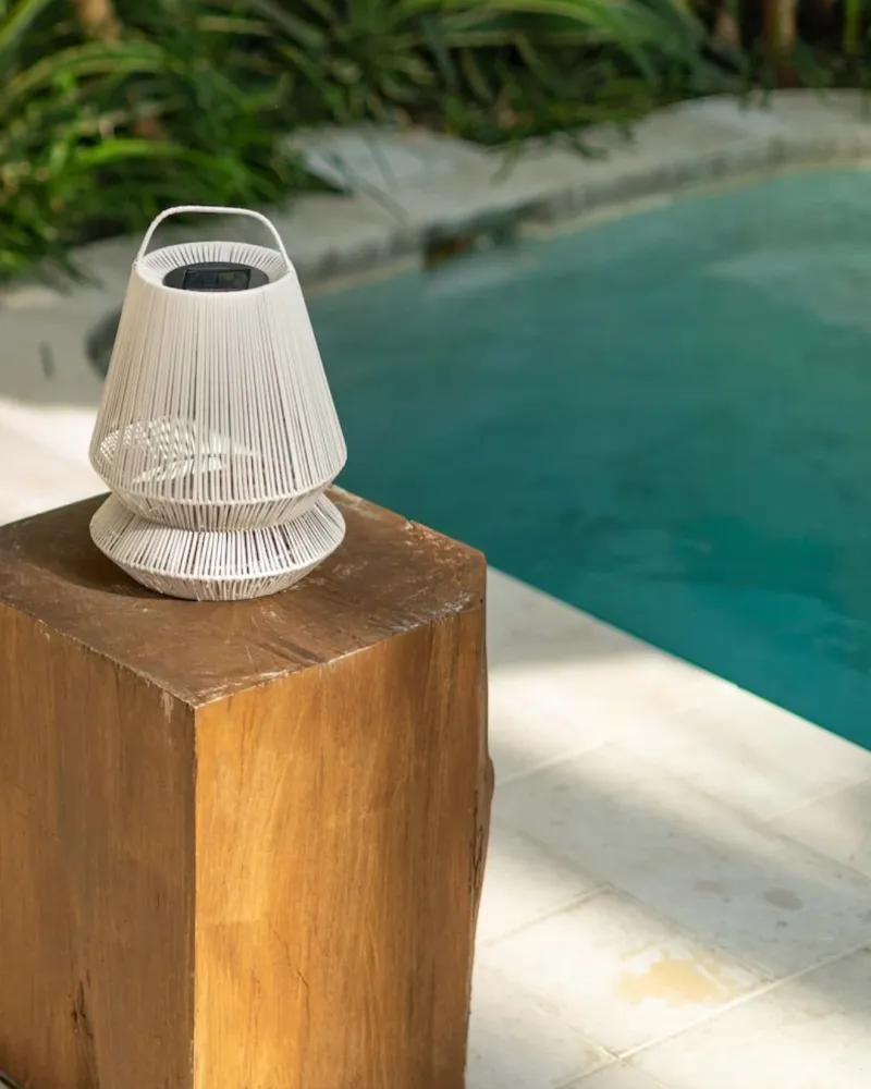 Originalhome solar lampion Carry On - grijs