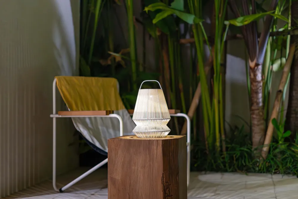 Originalhome solar lampion Carry On - grijs