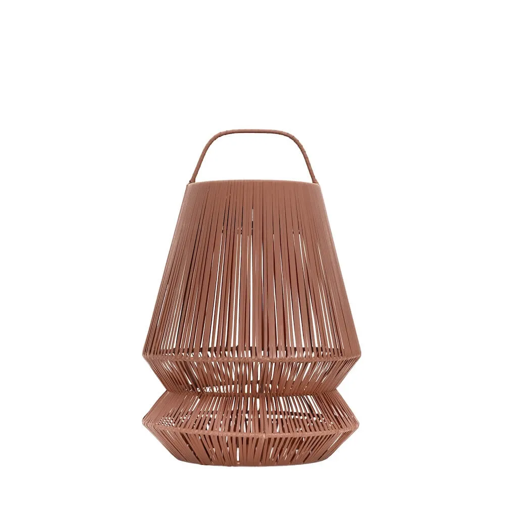 Originalhome solar lampion Carry On - terracotta