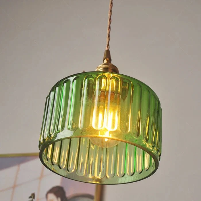 Ottilia Elegantie Hanglamp - Verstelbare Vintage Glazen Chique