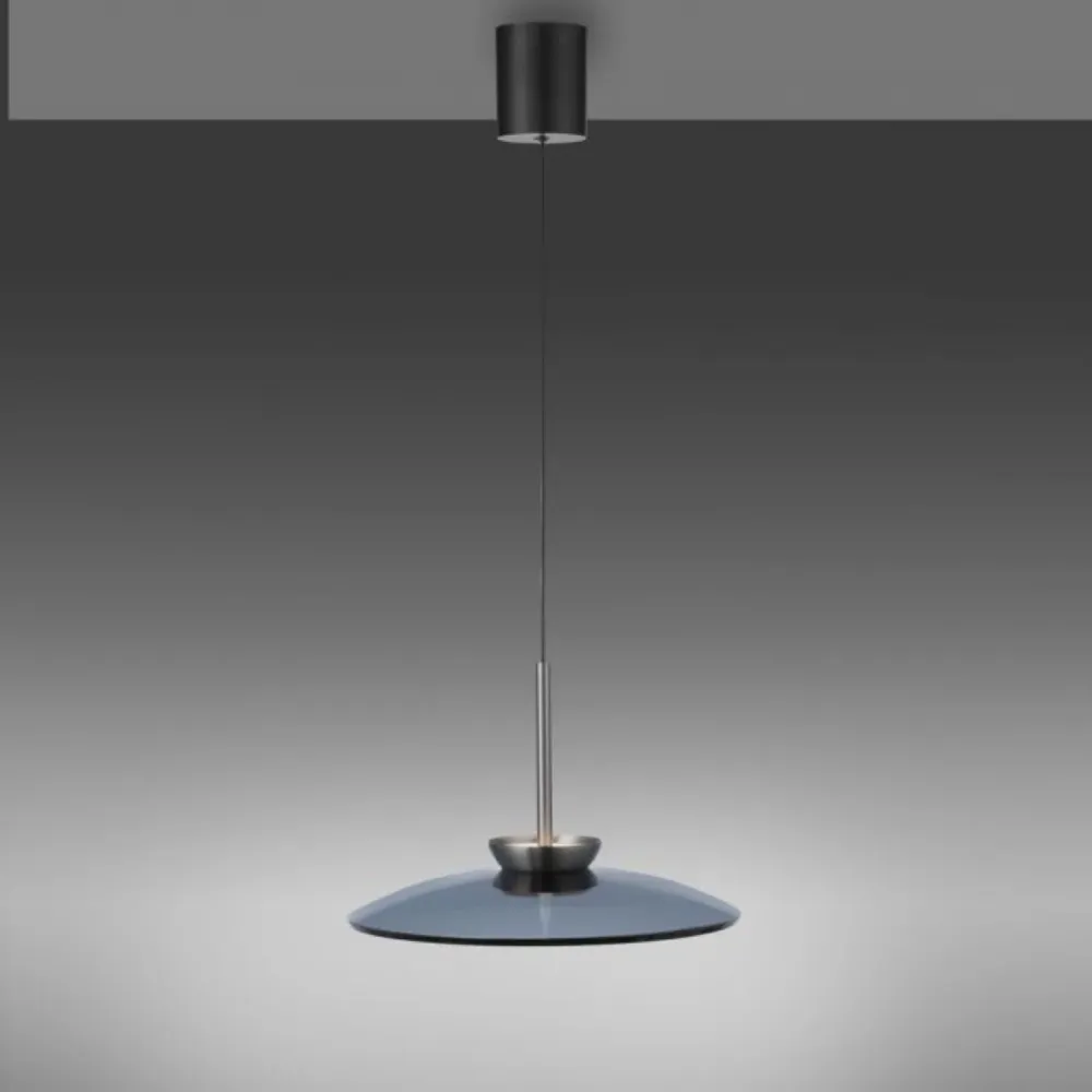 Neuhaus PURE hanglamp E-Moon - 1 lichts - 50 x 240 cm - grijs Paul Neuhaus