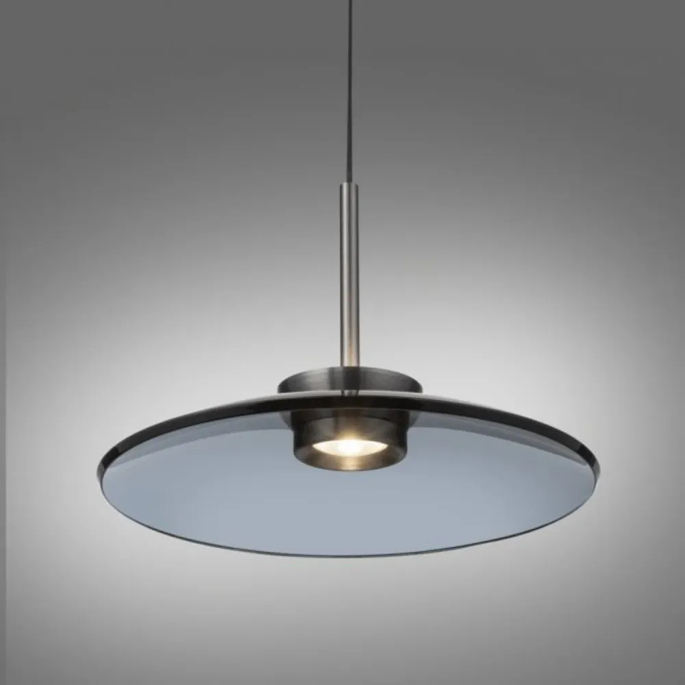 Neuhaus PURE hanglamp E-Moon - 1 lichts - 50 x 240 cm - grijs Paul Neuhaus