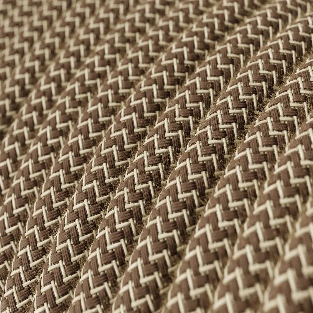 Posaluce metalen voet met Cilindro lampenkap - Camelot Brown