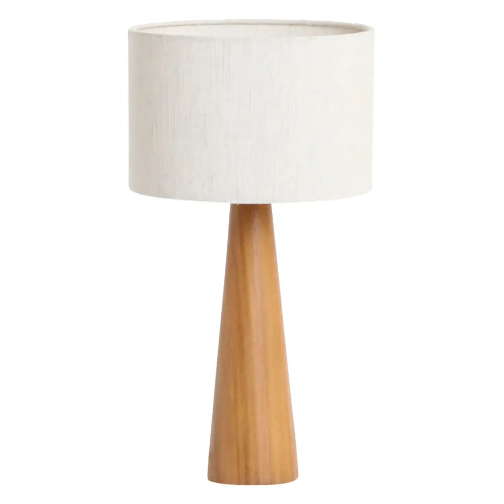 Raw materials tafellamp Aspen Cone L - naturel - 29x29x51 cm