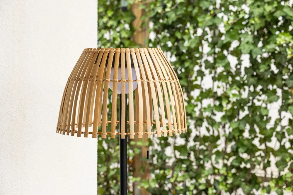 Rebellenclub Buitenlamp Jazzy - bruin - Ø 40 cm