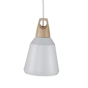 Rebellenclub Hanglamp Lion - wit - Ø 16 cm