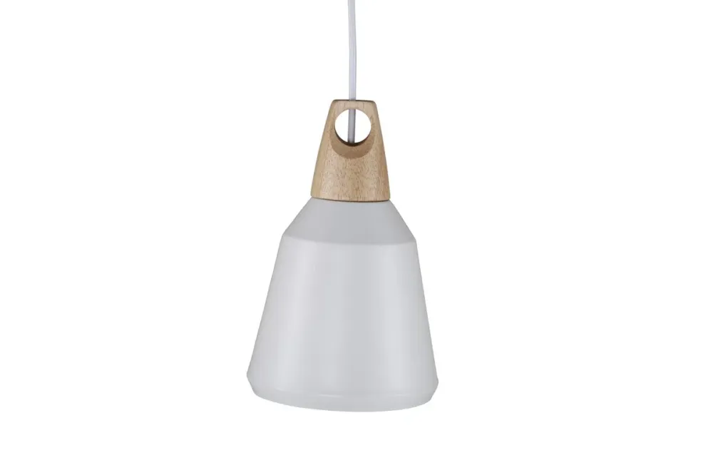 Rebellenclub Hanglamp Lion - wit - Ø 16 cm
