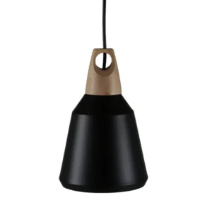 Rebellenclub Hanglamp Lion - zwart - Ø 16 cm