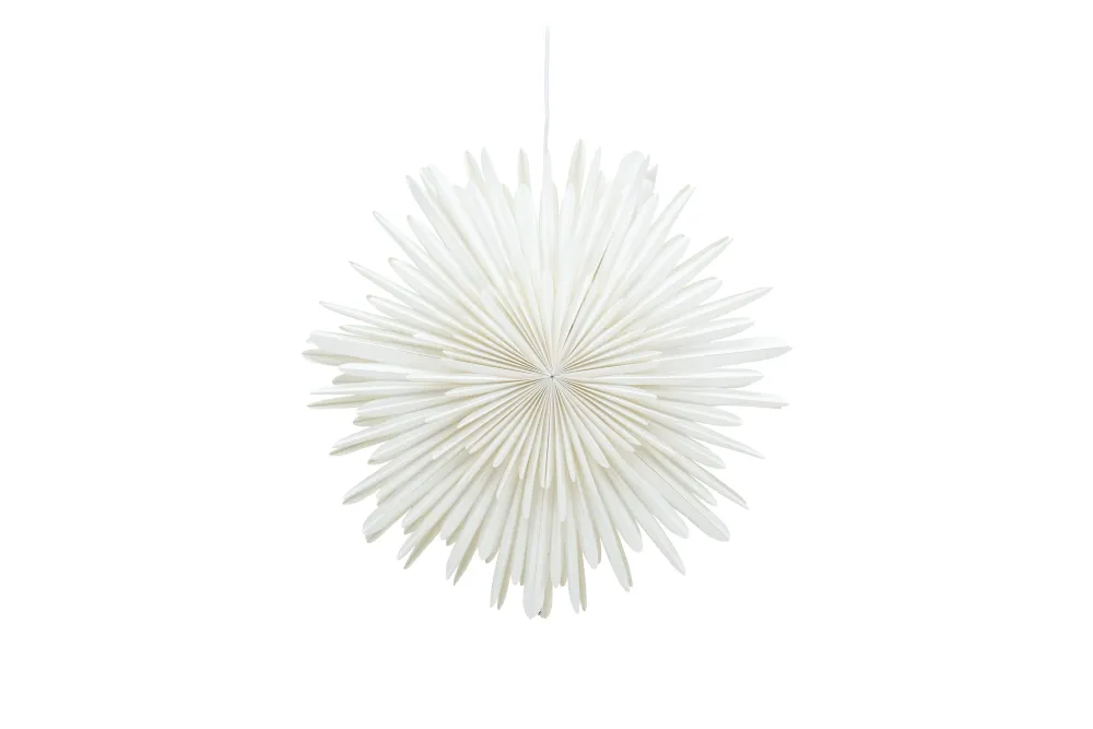 Rebellenclub Hanglamp Osaga - wit - Ø 60 cm