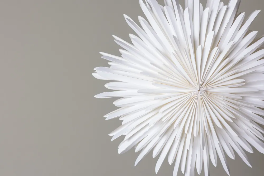 Rebellenclub Hanglamp Osaga - wit - Ø 60 cm