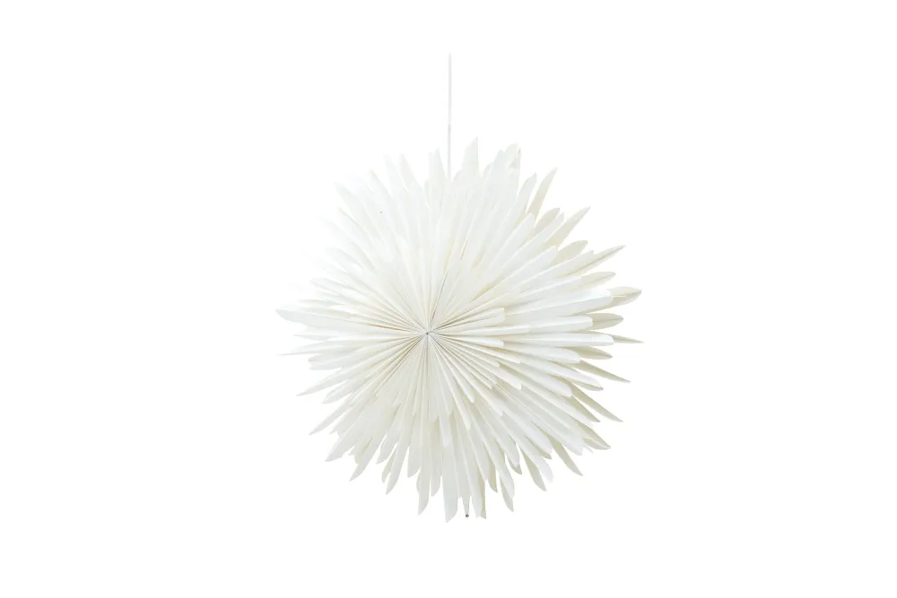 Rebellenclub Hanglamp Osaga - wit - Ø 60 cm