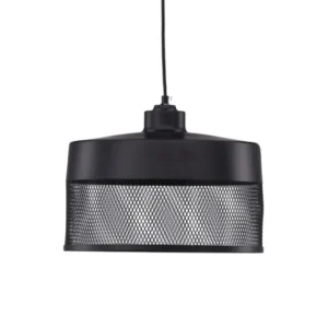 Rebellenclub Hanglamp Prato - zwart - Ø 33 cm