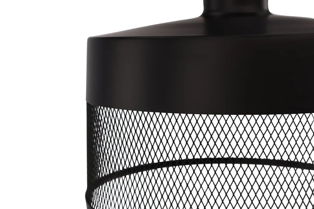 Rebellenclub Hanglamp Prato - zwart - Ø 33 cm