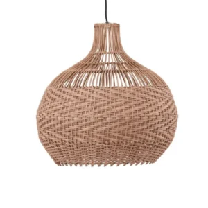 Rebellenclub Hanglamp Rustica Naturel - rattan - Ø 50 cm