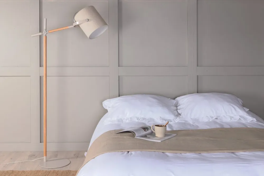 Rebellenclub Vloerlamp Piero - beige