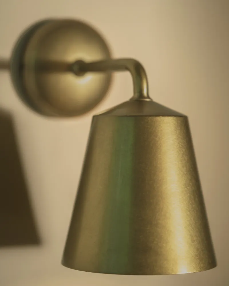 Richmond Kleine Wandlamp - Antiek Messing
