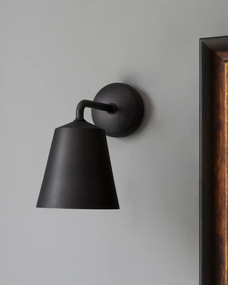 Richmond Kleine Wandlamp - Brons