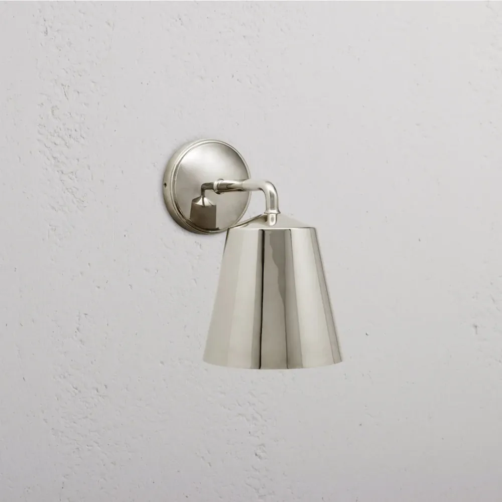Richmond Medium Wandlamp - Gepolijst Nikkel