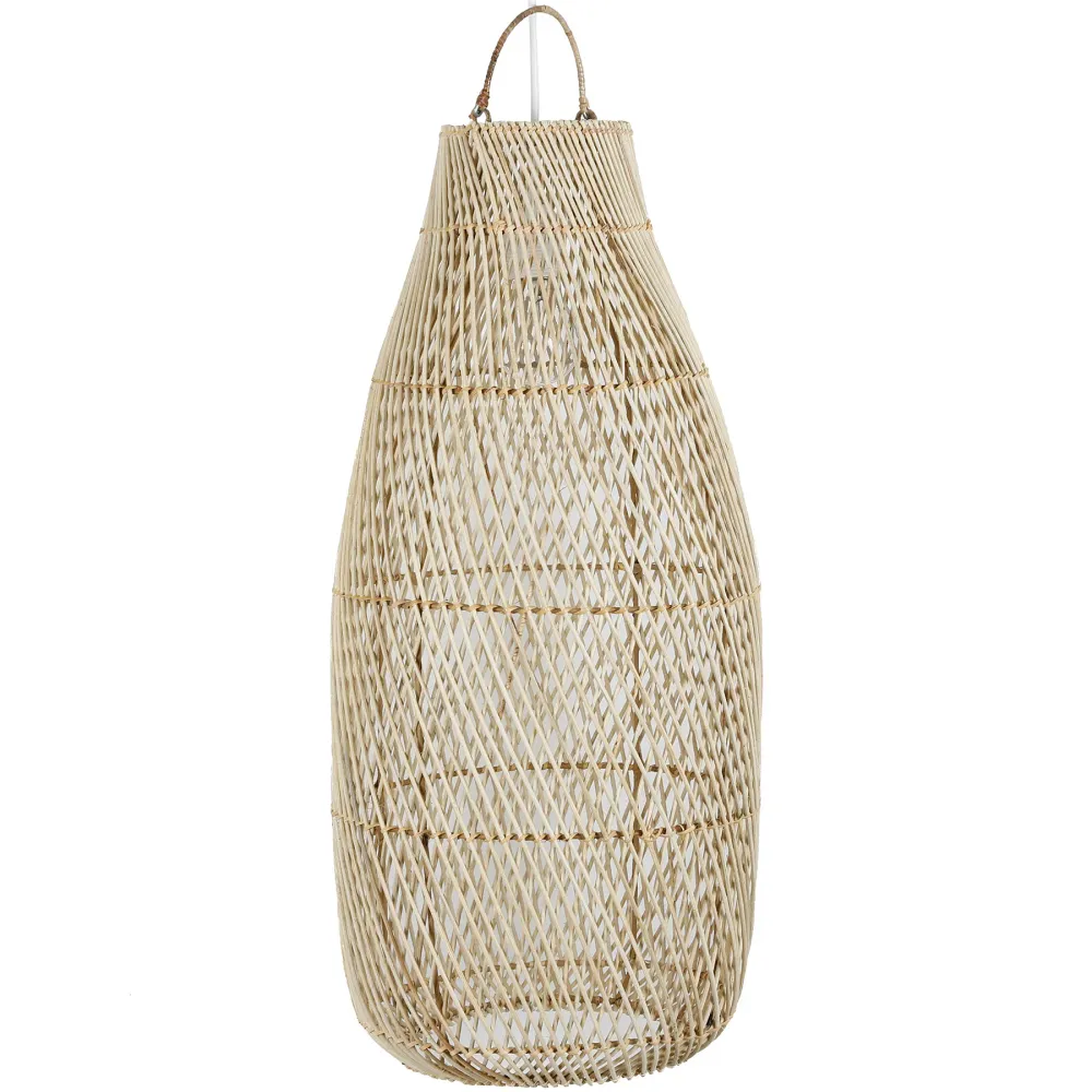 Rieten hanglamp