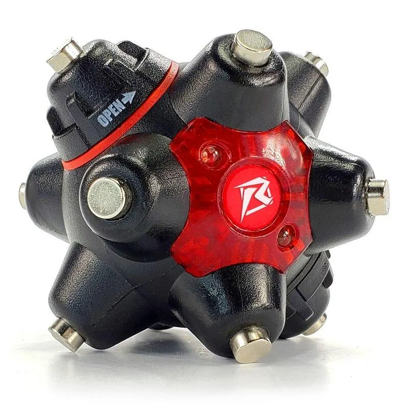 RISK RACING Magnetic Light Mine Professional Zaklamp - 250 Lumen