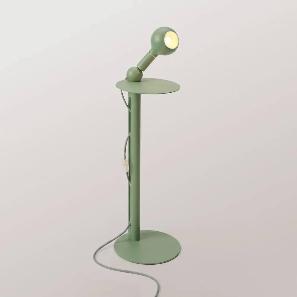 Rocco - Staande lamp met Lichtbron Camo - Groen