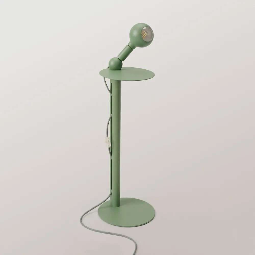 Rocco - Staande lamp met Lichtbron Camo - Groen