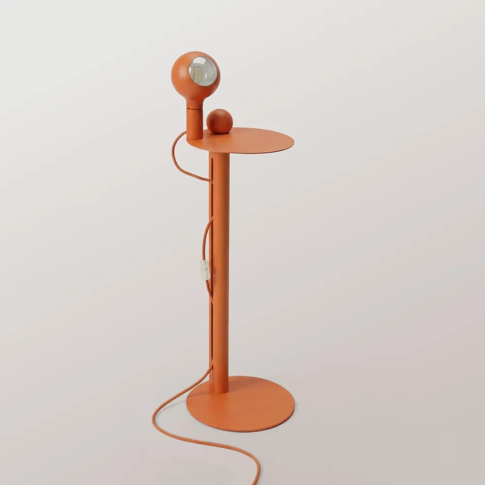 Rocco - Vloerlamp met Camo-lichtbron - Oranje
