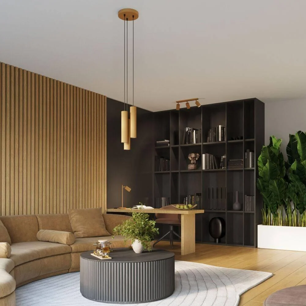 Hanglamp Kalle 3-lichts Selsey