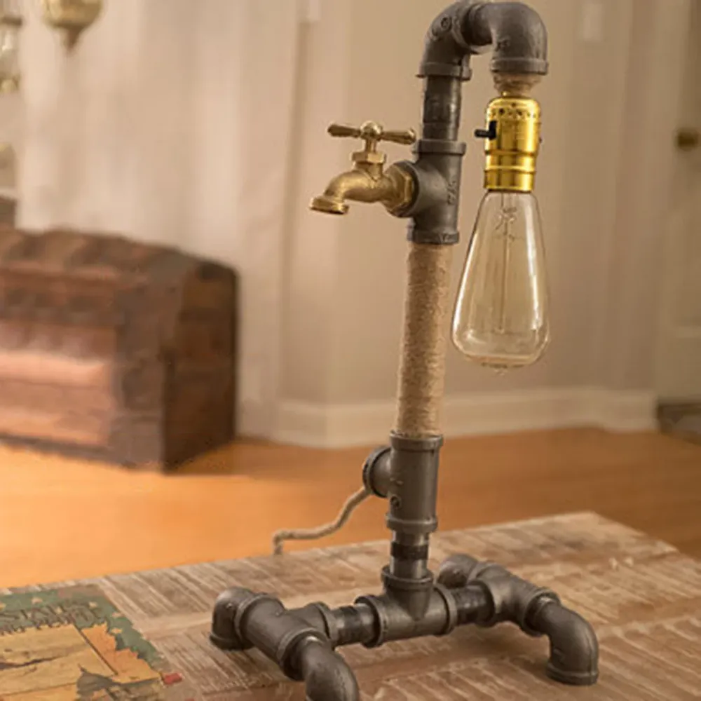 GearGlow - Steampunk Tafellamp Selzar