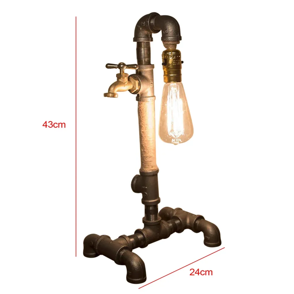 GearGlow - Steampunk Tafellamp Selzar