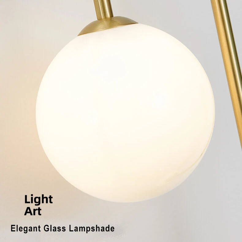 GloedGlas - Stijlvolle glazen wandlamp met 2 lichten Selzar