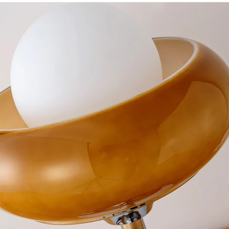 GlowClassic - Vintage Oranje Tafellamp Selzar