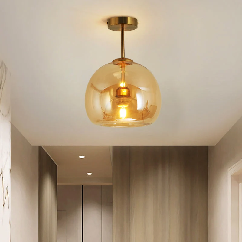 Goldenova - Chic Ronde Plafondlamp Zwart en Goud Selzar