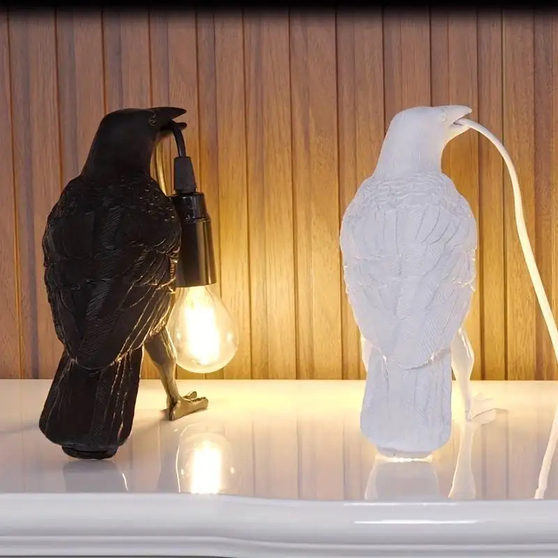 Gothic Nightbird - Gotische Ravenlamp Selzar