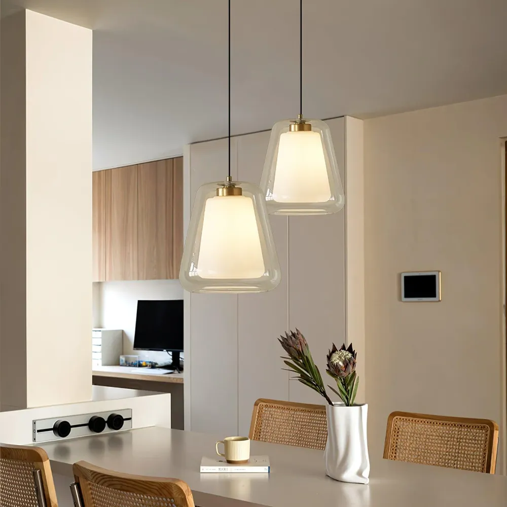 LumiereFluide - Elegante en Tijdloze Hanglamp Selzar