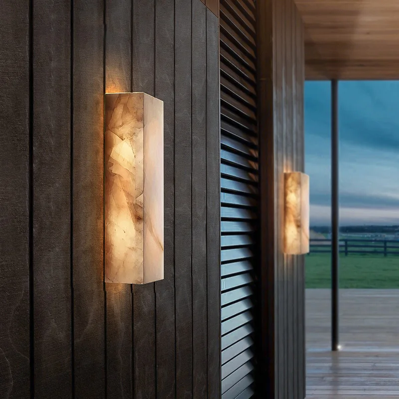 Marblux - Buitenmuurverlichting van Marmer Selzar