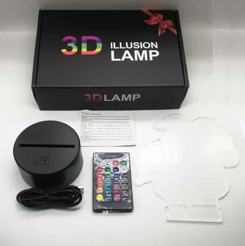 RadiantIllusion - Tafellamp met Optische Illusie Selzar