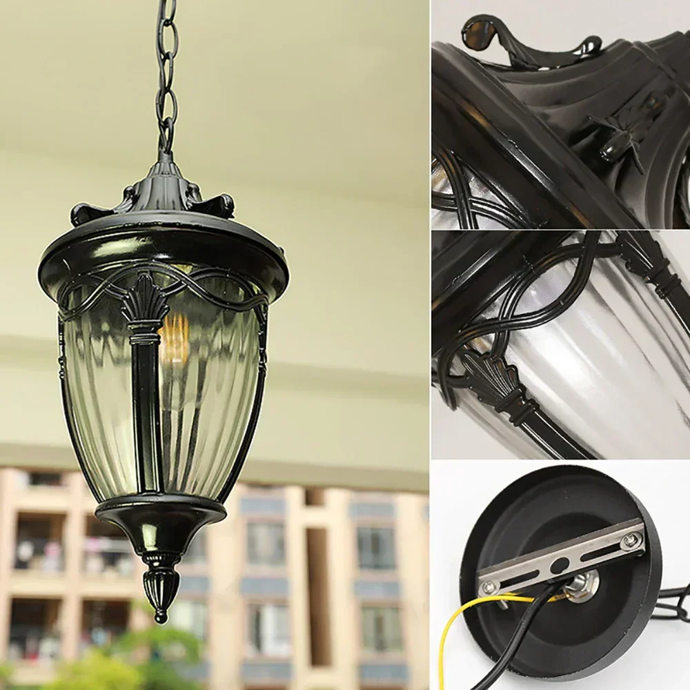 RusticGlow - Vintage Hangende Lantaarn voor Thuis Selzar