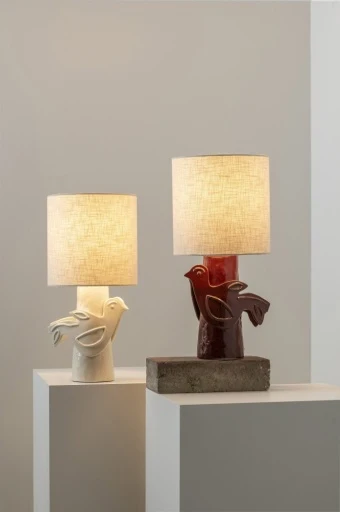 Serax - Marie Michielssen - TAFELLAMP ROOD - BEIGE PALOMA