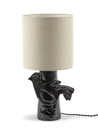 Serax - Marie Michielssen - TAFELLAMP ZWART - BEIGE PALOMA