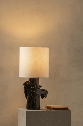 Serax - Marie Michielssen - TAFELLAMP ZWART - BEIGE PALOMA