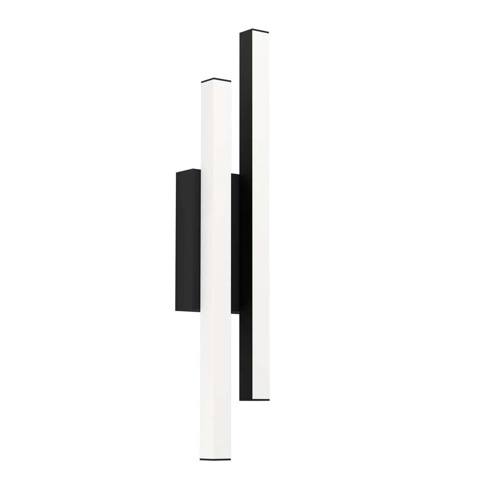 LAMP COLGANTE LINEAL NIQUEL/NEGRO LED FORNES EGLO SIEMENS