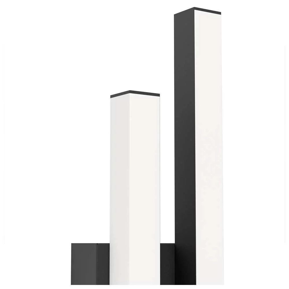 LAMP COLGANTE LINEAL NIQUEL/NEGRO LED FORNES EGLO SIEMENS