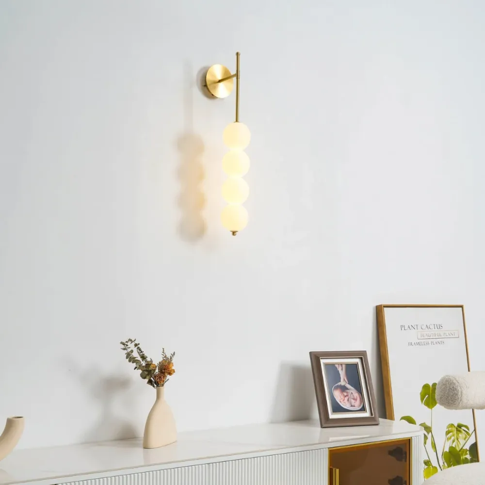 Moderne Japandi Wandlamp met Warme LED Verlichting SMD Living