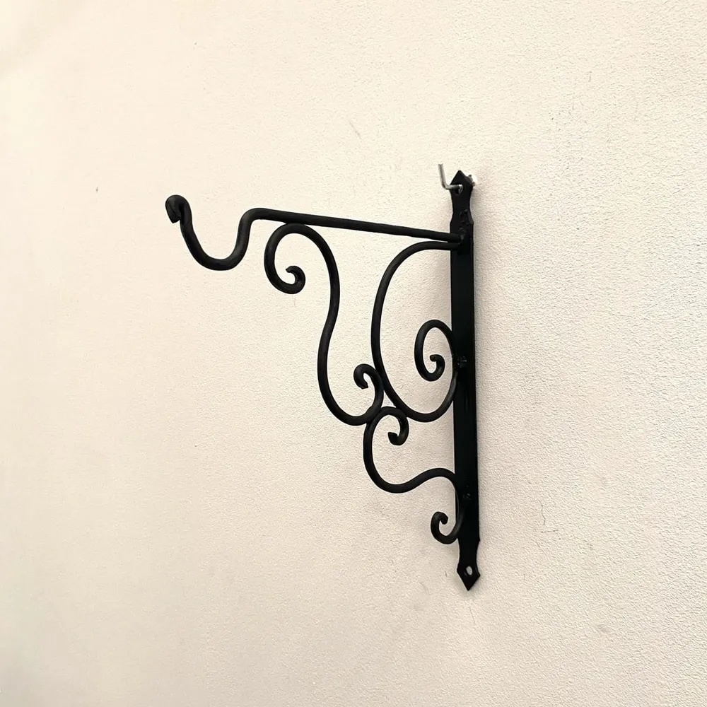 Smeedijzeren steun voor Arabische lampen - 23 cm