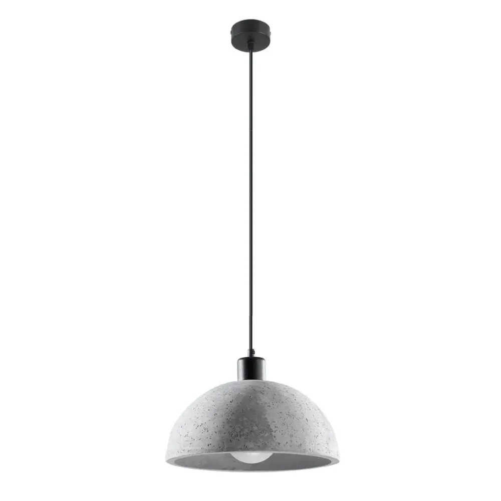 Sollux hanglamp Pablito - 1 lichts - 30 x 120 cm - grijs