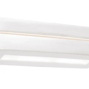 Sollux wandlamp Vega - 1 lichts - 9.5 x 9.5 cm - wit